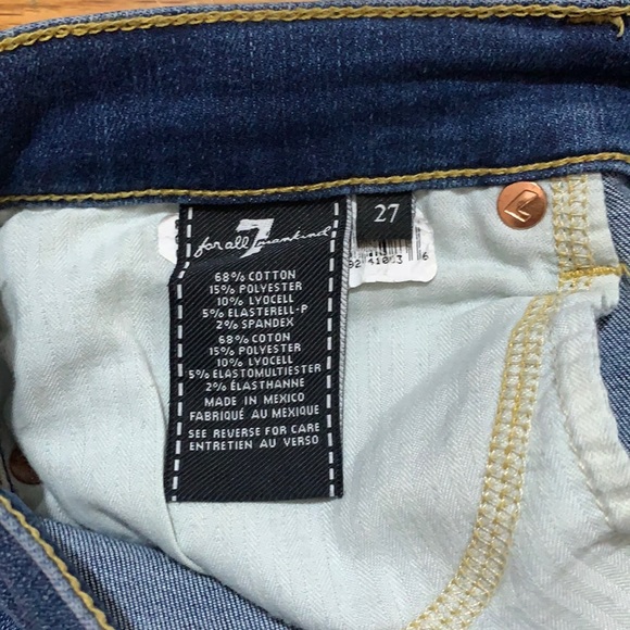 7 For All Mankind ankle gwenevere jeans - Picture 7 of 10